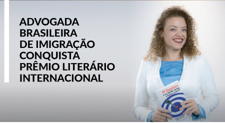 Advogada brasileira de imigração conquista prêmio literário internacional