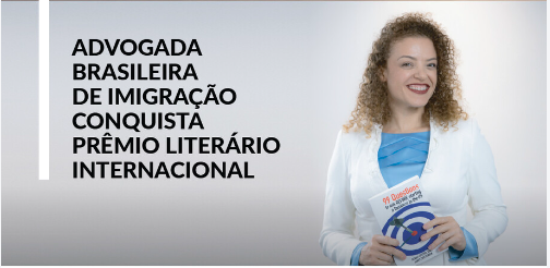 Advogada brasileira de imigração conquista prêmio literário internacional